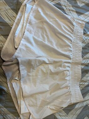 Avia Women's White Athletic Shorts with Elastic Waistband